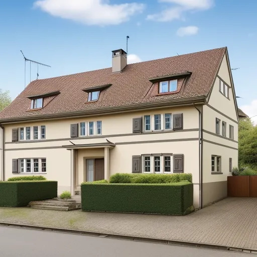 mehrgenerationenhaus (2 häuser mit 4 garagen)