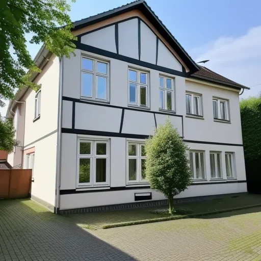 vermietete vier zimmer wohnung - erbpachtgrundstück!