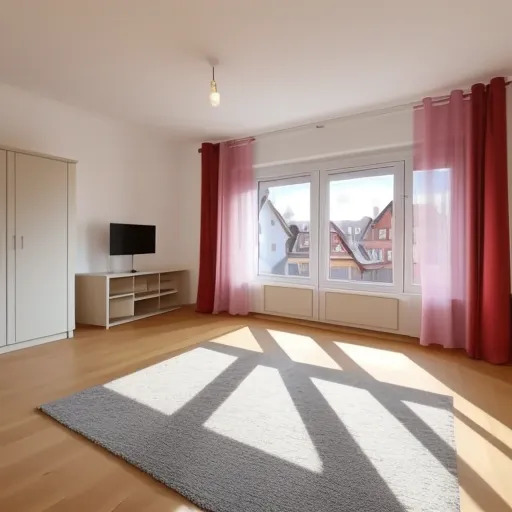  provisionsfrei: 3-zimmer-wohnung im grnen  saniert mit groem balkon und spielplatz 